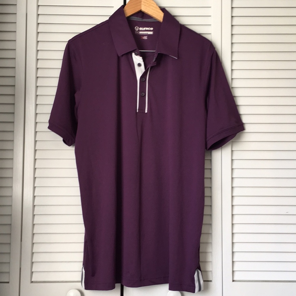 🥇HP🥇Sunice Silver Men’s Golf polo shirt